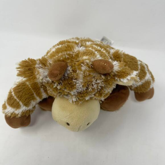 Warmies Intelex Brown White Spotted Giraffe Microwaveable Hot Cold 12" Plush - Picture 7 of 9